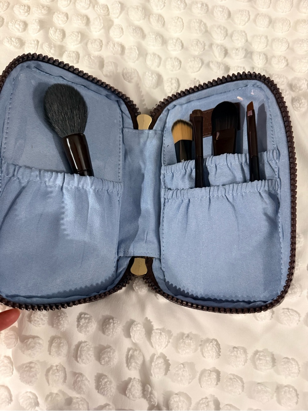 Trish McEvoy Croc Brush Case and Brush Set - Picture 3 of 4